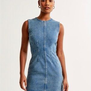 Abercrombie Denim Sleeveless Dress